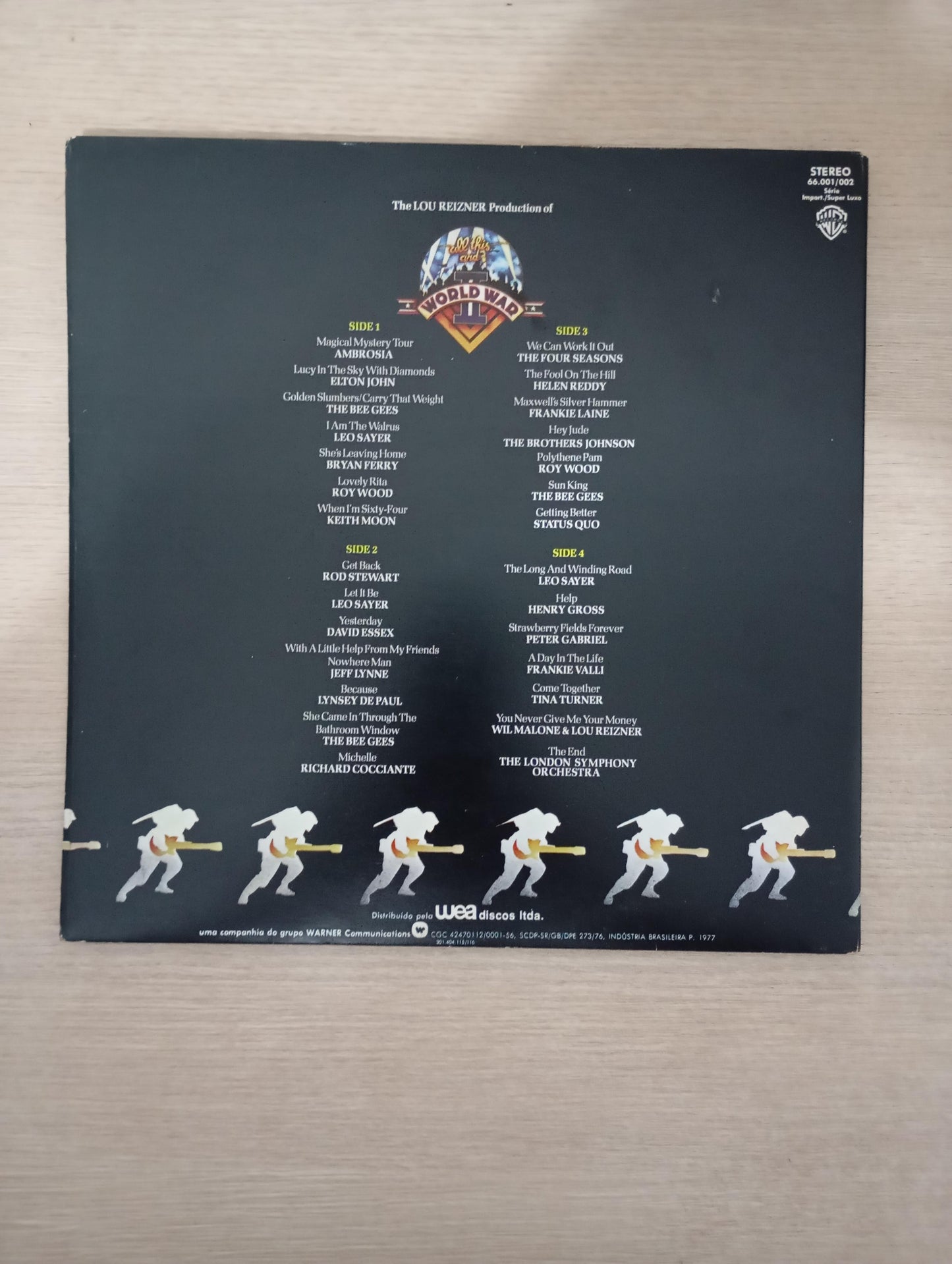 Lp Vinil All This And World War II Duplo Com Encartes