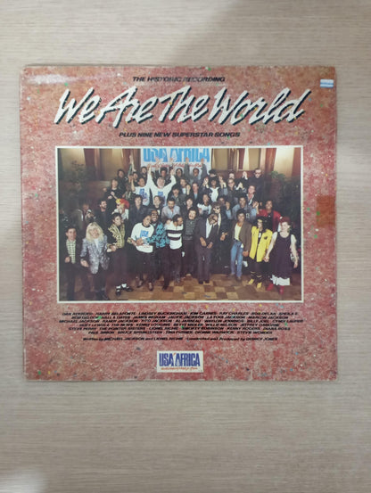 Lp Vinil USA For Africa We Are The World Capa Dupla