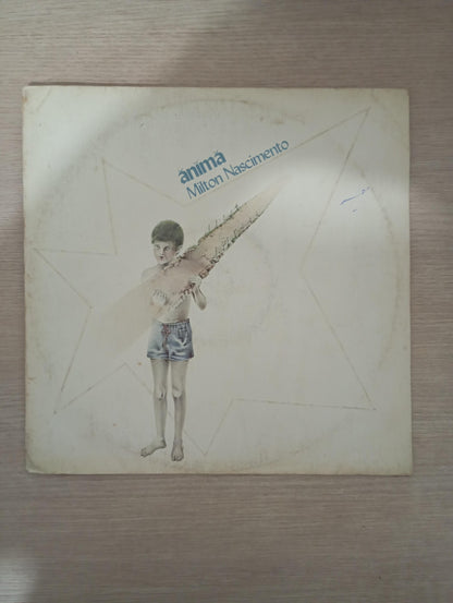 Lp Vinil Milton Nascimento Anima Com Encarte