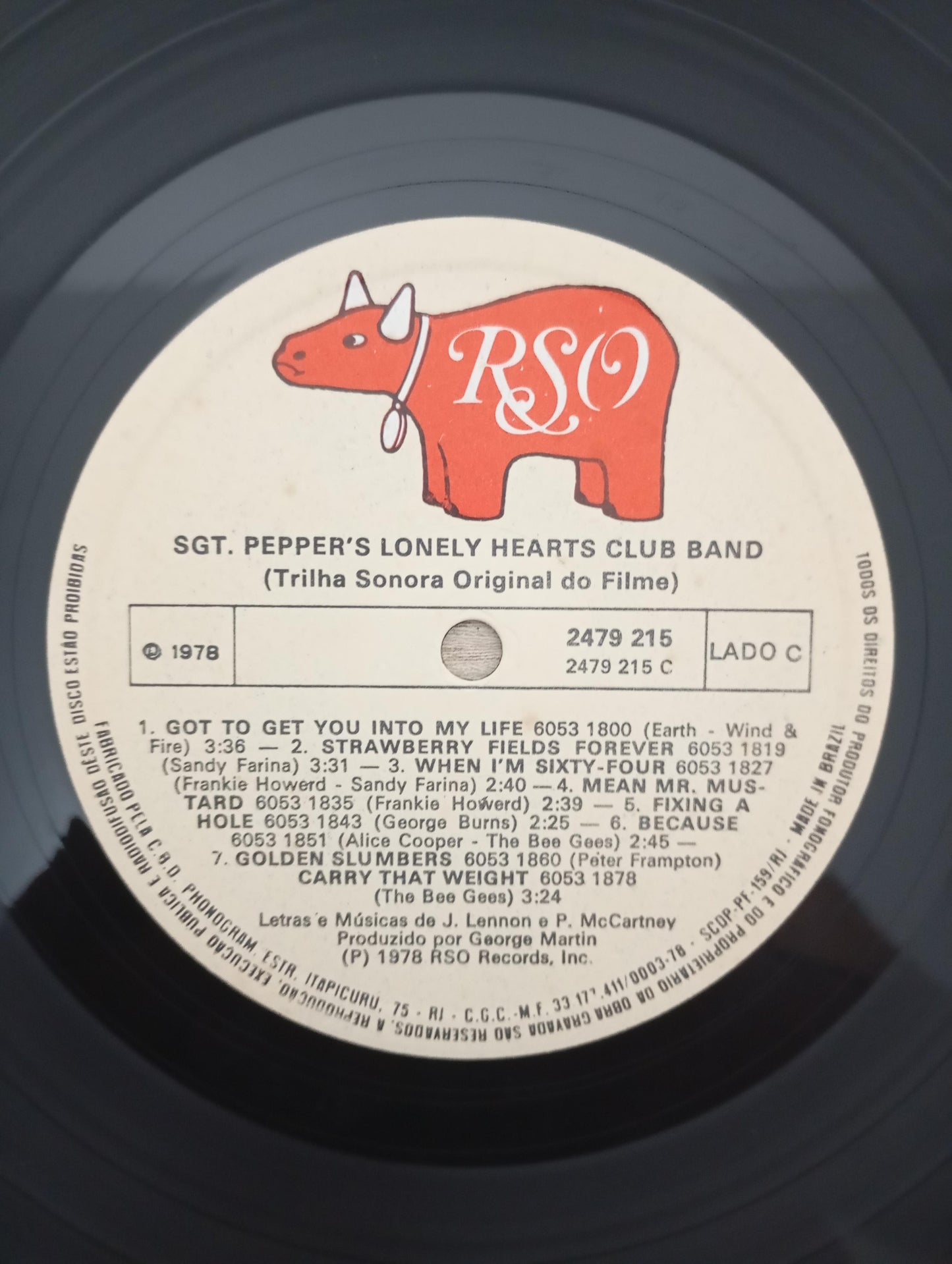 Lp Vinil Peter Frampton Bee Gees Sgt. Pepper's Duplo