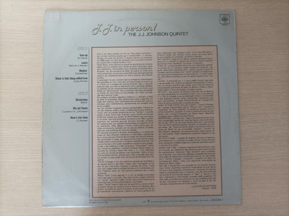 Lp Vinil The J.J. Johnson Quintet In Person!