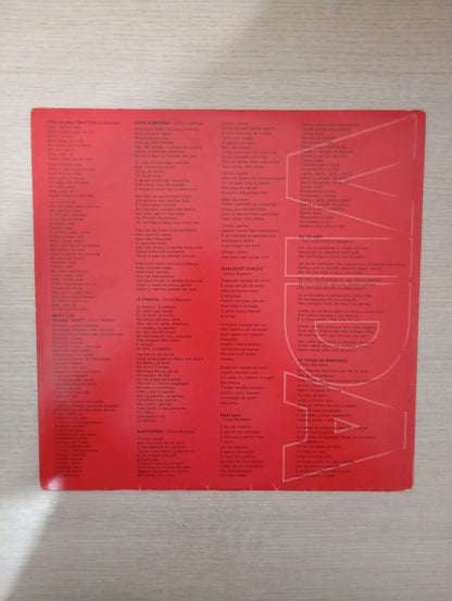 Lp Vinil Chico Buarque Vida Com Encarte