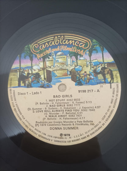 Lp Vinil Donna Summer Bad Girls Duplo