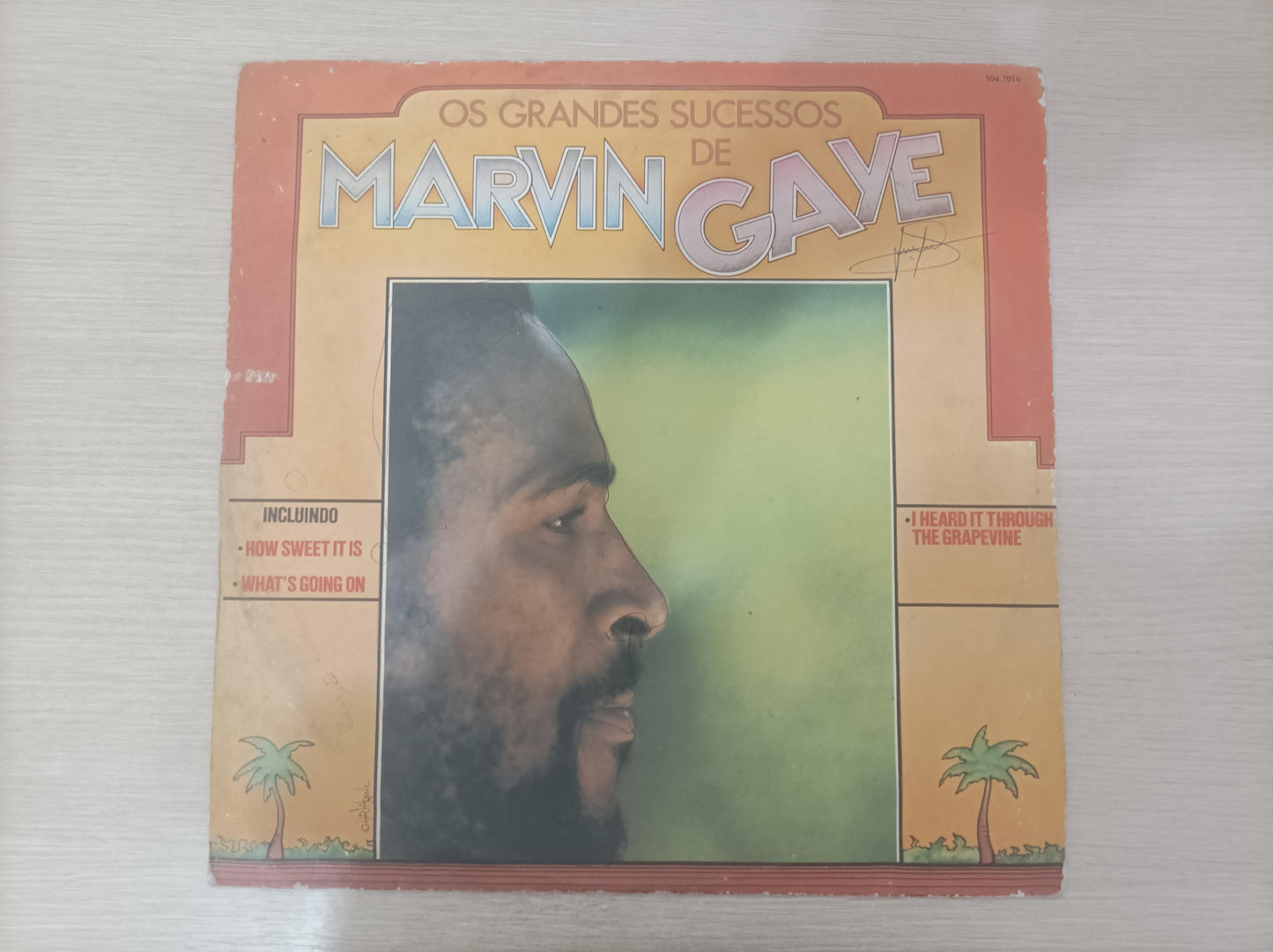Disco Vinil Os Grandes Sucessos de Marvin Gaye A