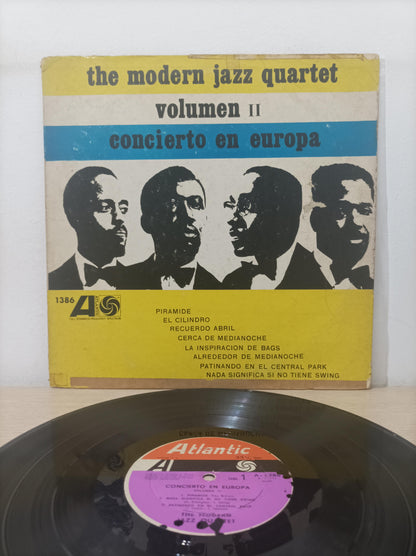 Lp Vinil Modern Jazz Quartet Concierto En Europa 2 Importado