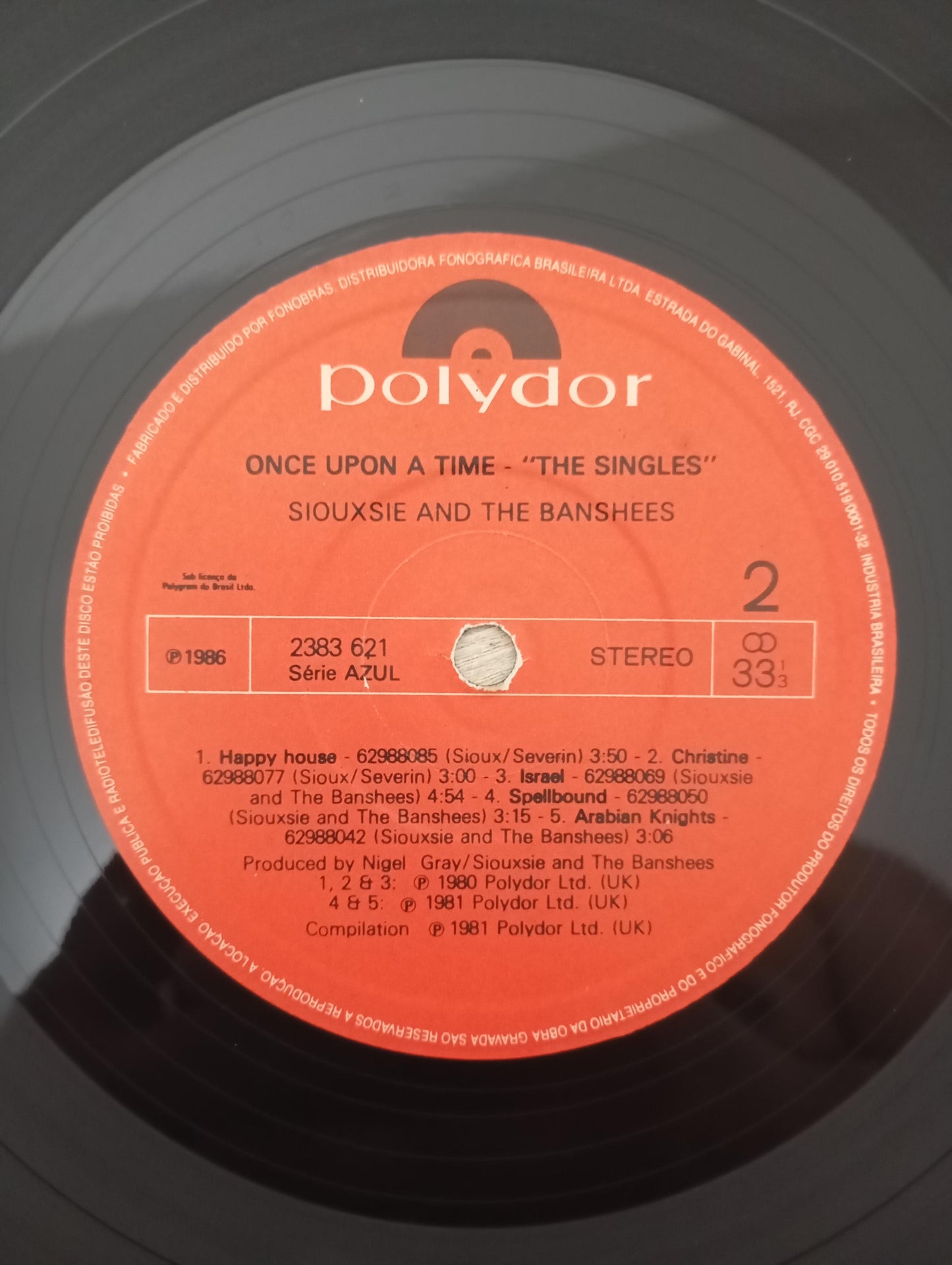 Lp Vinil Siouxsie & The Banshees Once Upon A Time C Encarte