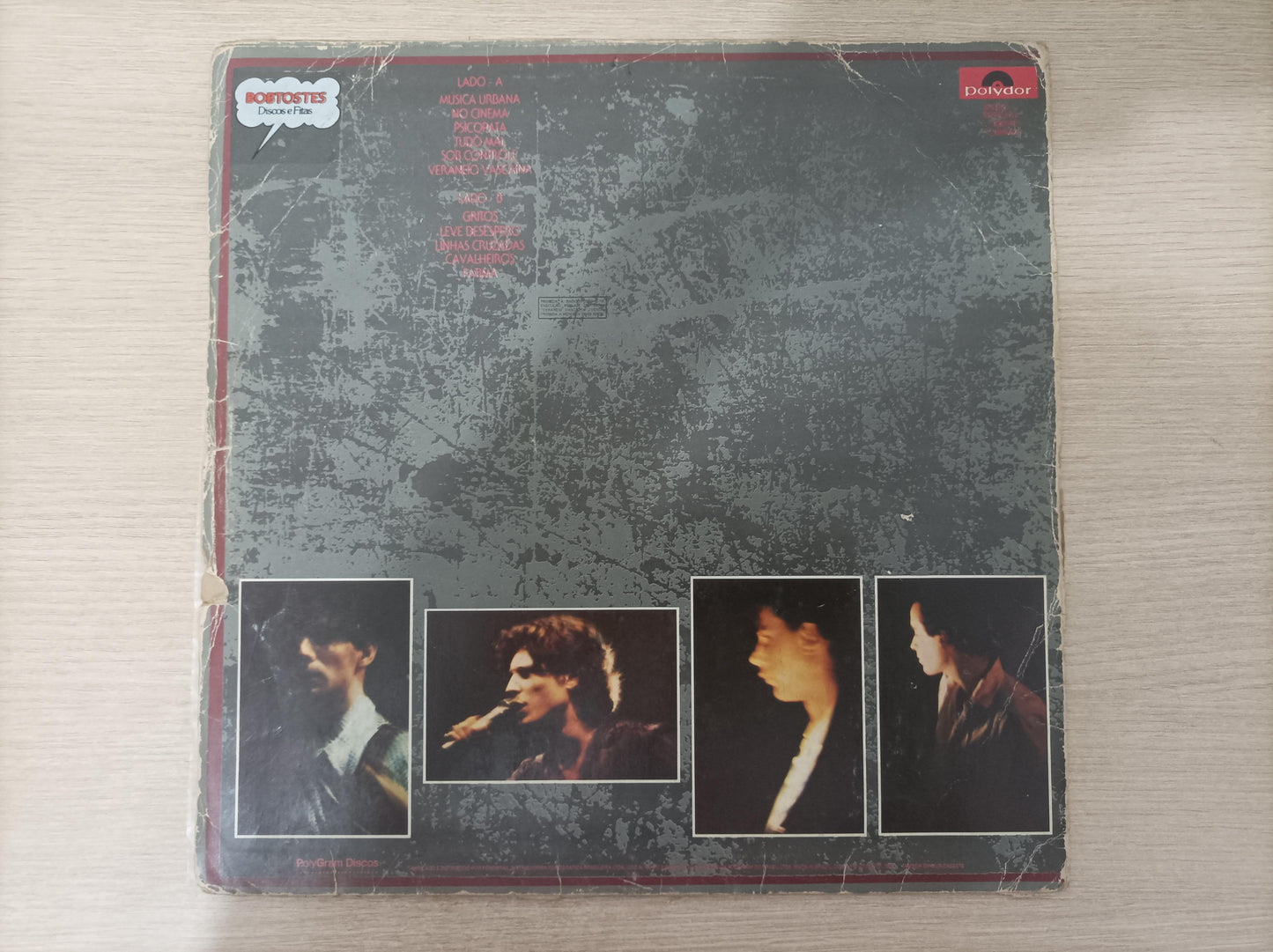 Lp Vinil Capital Inicial 1986 Com Encarte