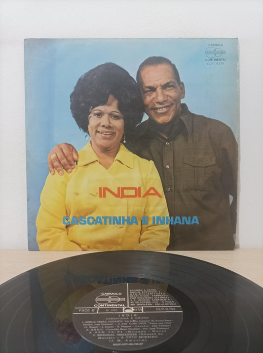 Lp Vinil Cascatinha e Inhana India