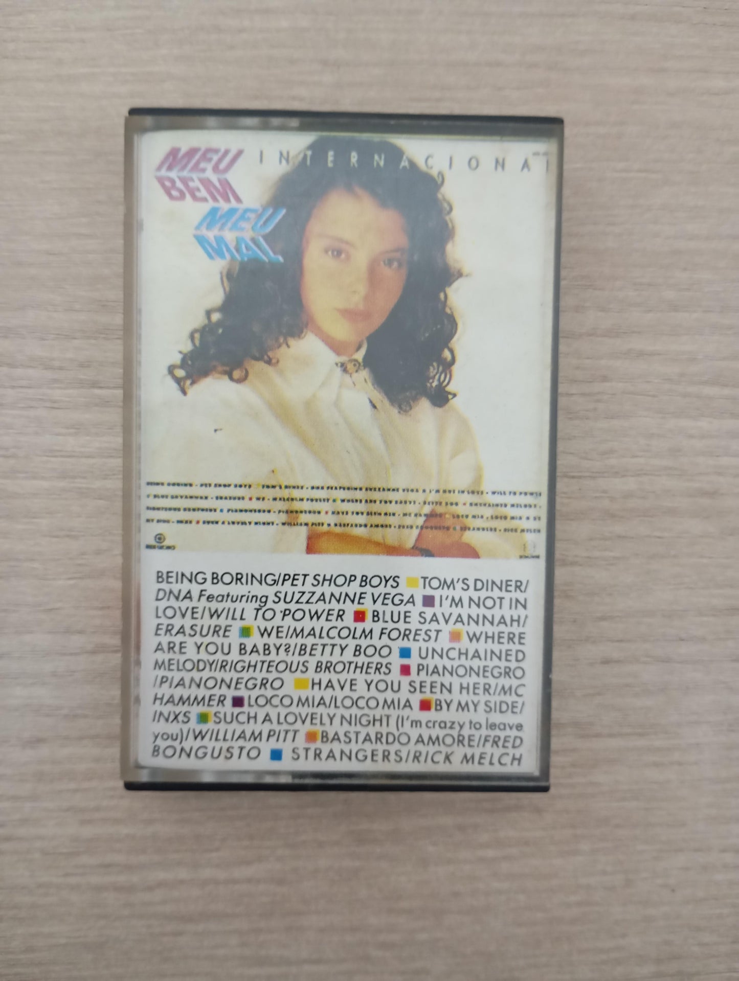 Fita K7 Cassete Meu Bem Meu Mal Internacional