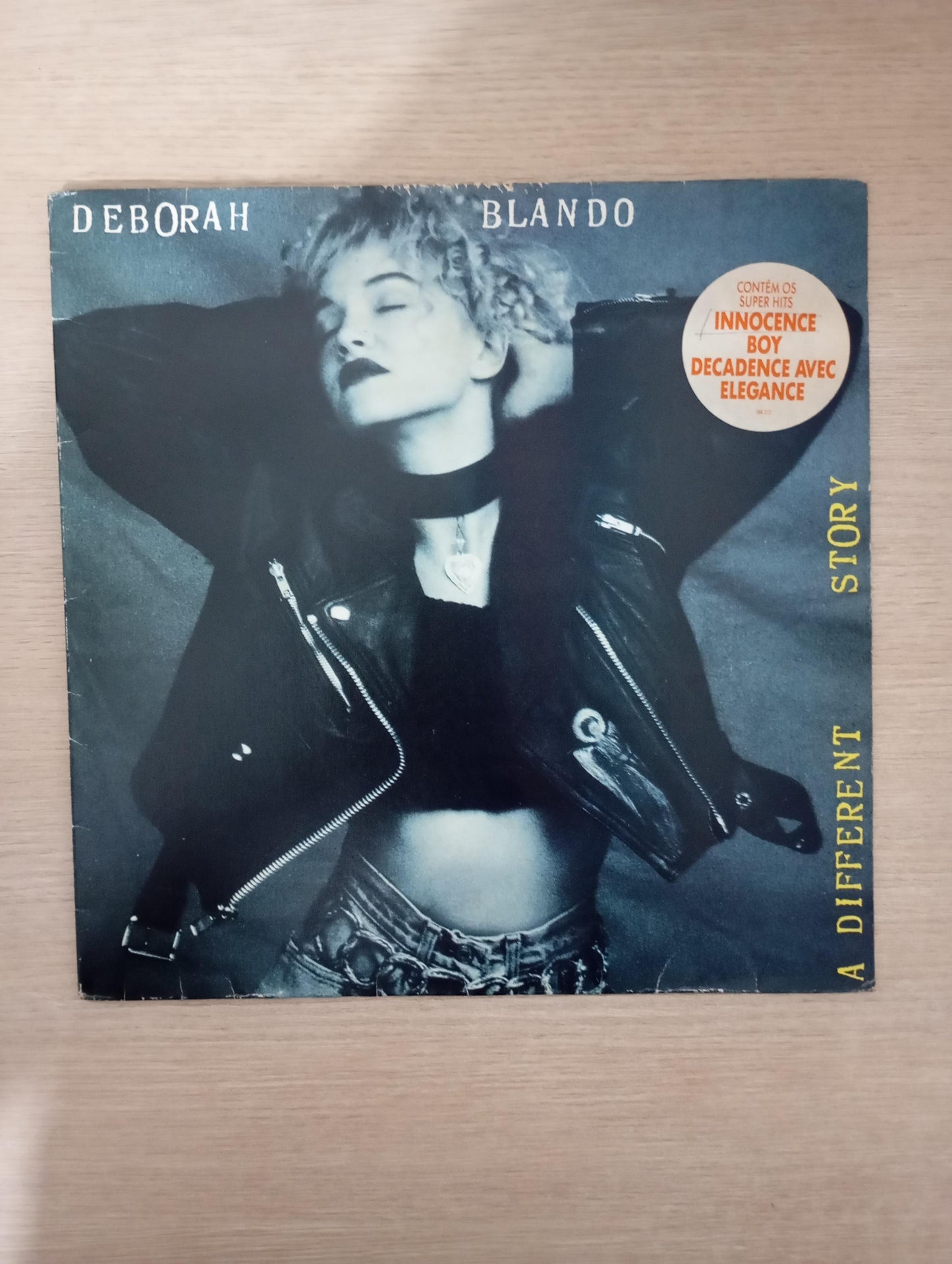 Lp Vinil Deborah Blando A Different Story Com Encarte