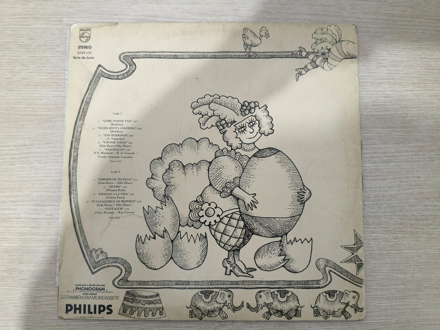 Lp Vinil Elis Regina Falso Brilhante Capa Dupla