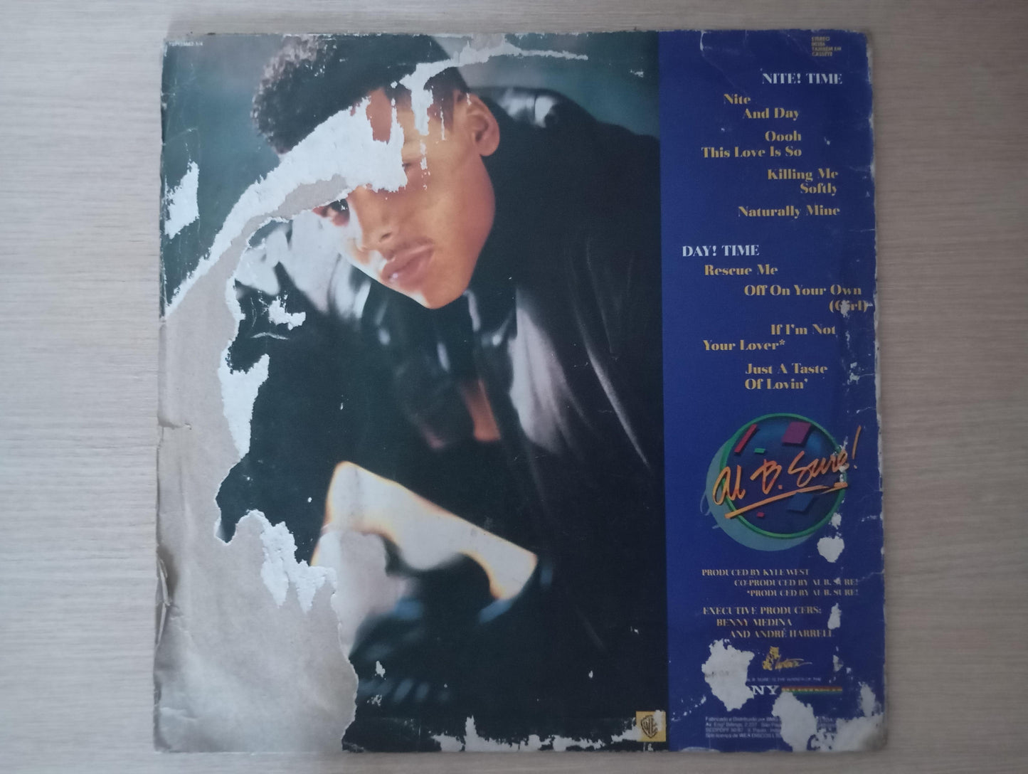 Lp Vinil Al B. Sure! In Effect Mode Com Encarte