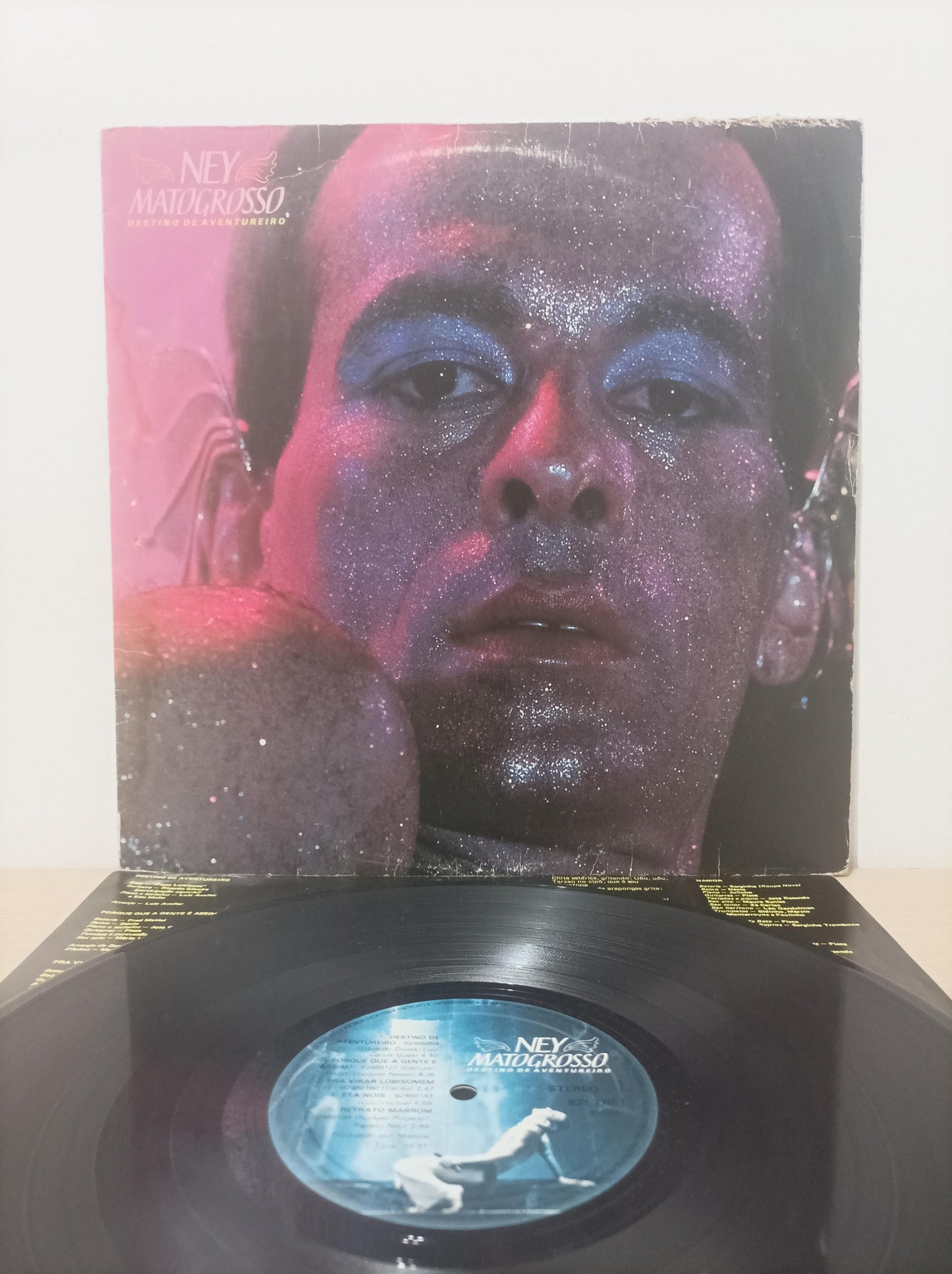 Lp Vinil Ney Matogrosso Destino De Aventureiro Com Encarte