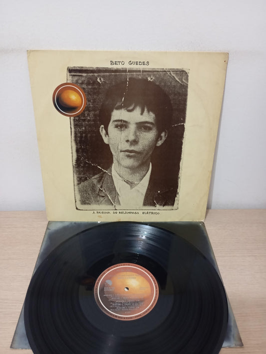 Lp Vinil Beto Guedes A Página Relâmpago Elétrico