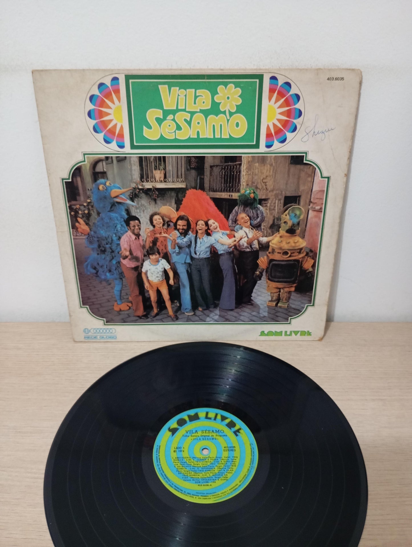Lp Vinil Vila Sésamo 1974