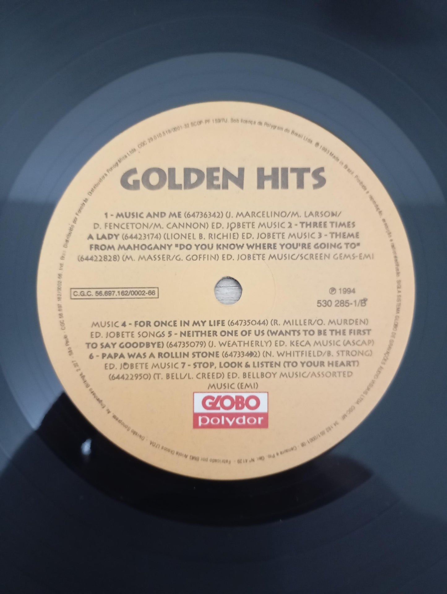 Lp Vinil Diana Ross Gladys Marvin Gaye Golden Hits