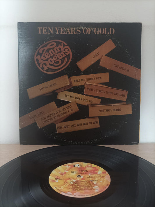 Lp Vinil Kenny Rogers Ten Years Of Gold Importado