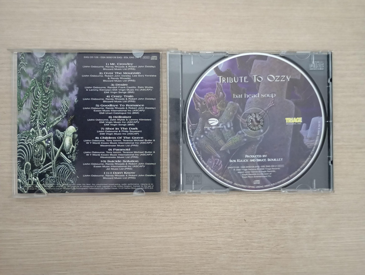 CD Ozzy Osbourne Bat Head Soup - Tribute To Ozzy Importado