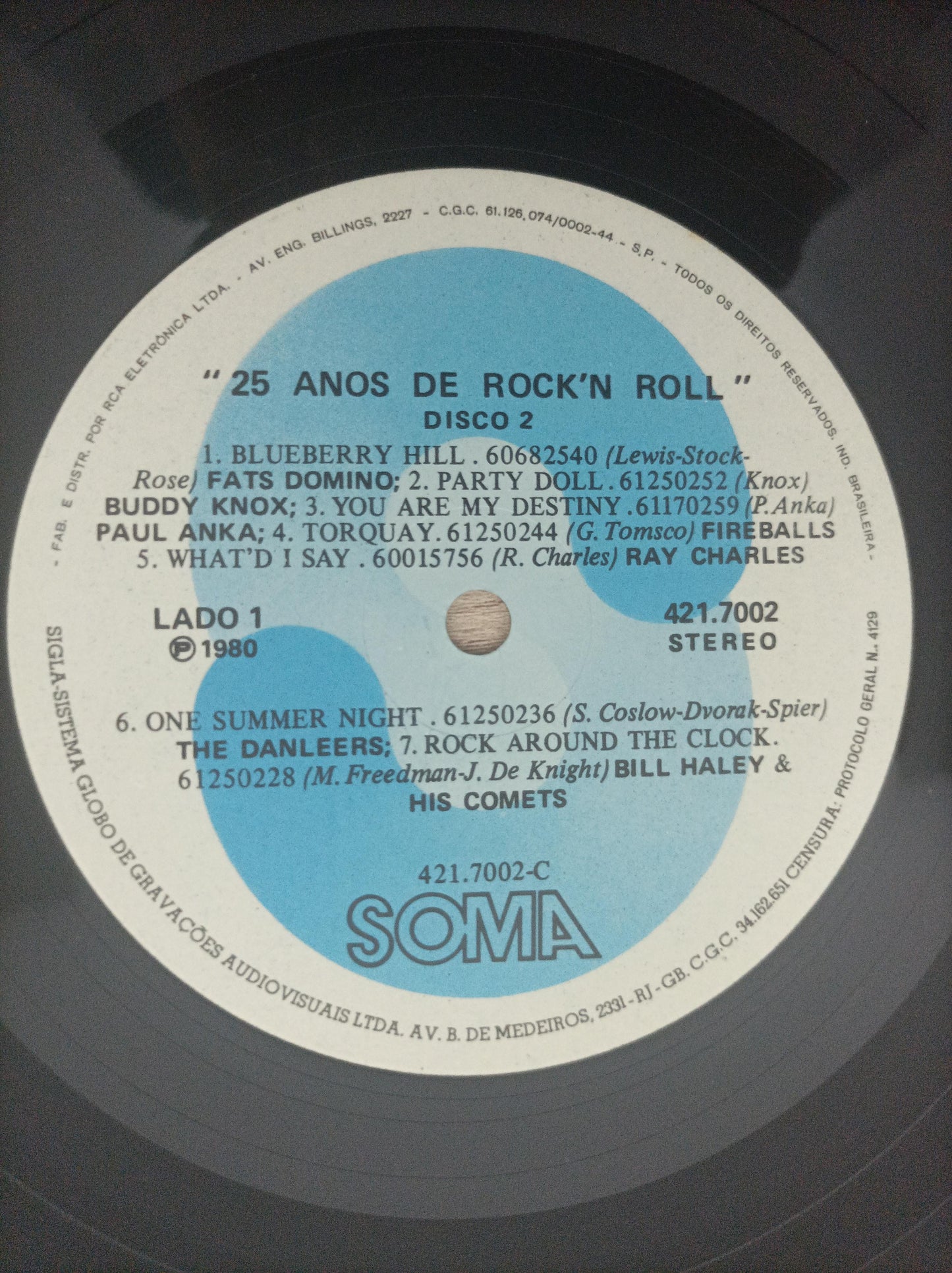 Lp Vinil 25 Anos de Rock'n Roll Duplo