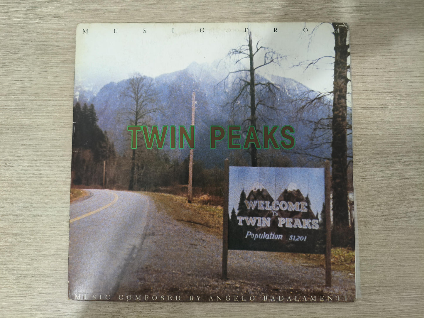 Lp Vinil Angelo Badalamenti Music From Twin Peaks C/ Encarte