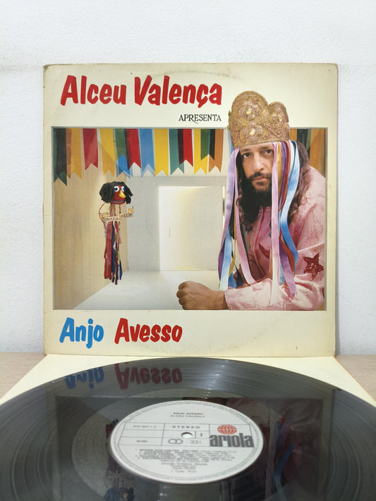 Lp Vinil Alceu Valença Anjo Avesso Com Encarte