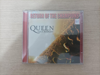 CD Queen Return Of The Champions Duplo