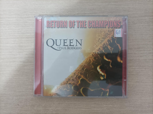 CD Queen Return Of The Champions Duplo