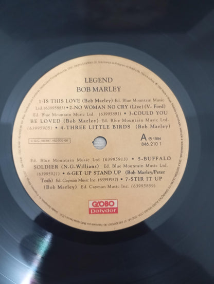 Lp Vinil Bob Marley Legend The Best Of Bob Marley Wailers