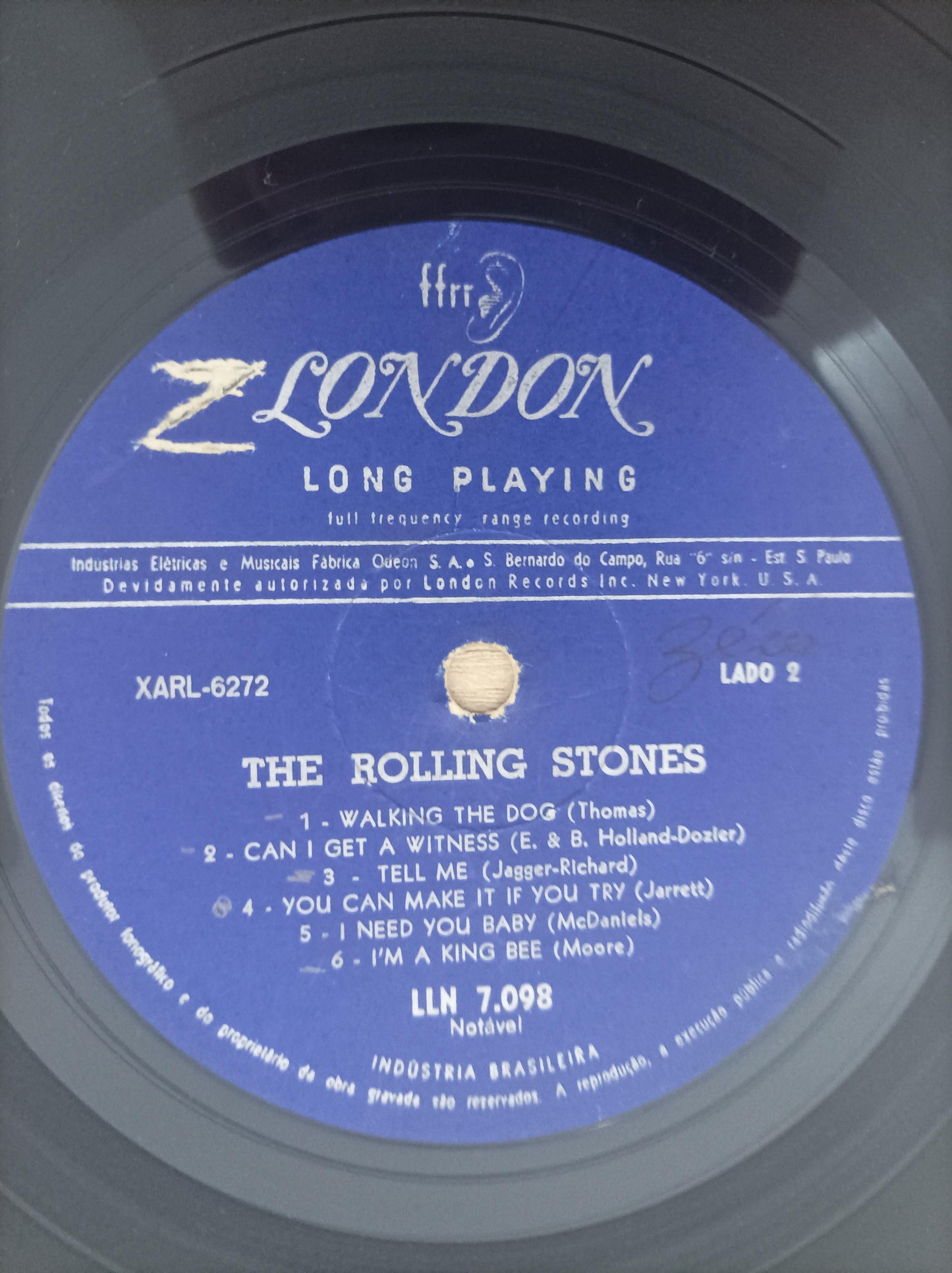 Lp Vinil The Rolling Stones 1ª Prensagem 1964