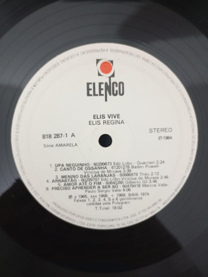 Lp Vinil Elis Regina Elis Vive Duplo