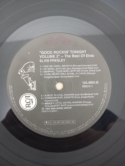 Lp Vinil Elvis Presley Good Rockin' Tonight Volume 2 Duplo