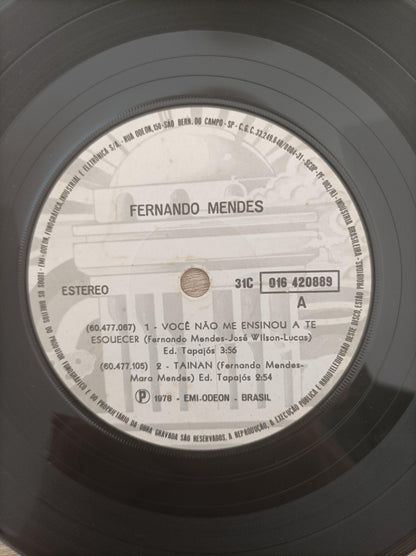 Compacto Vinil Fernando Mendes Você Não Me Ensinou Esquecer