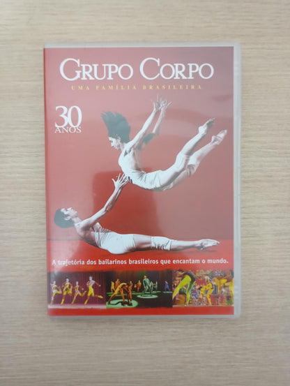 DVD Grupo Corpo Uma Família Brasileira 30 Anos