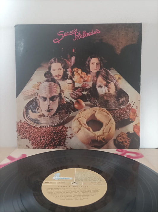 Lp Vinil Secos & Molhados 1973 Com Encarte