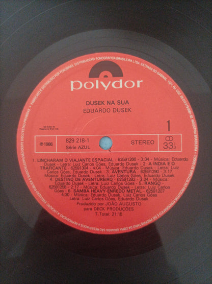 Lp Vinil Eduardo Dusek Na Sua Com Encarte
