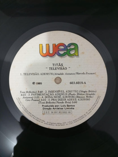 Lp Vinil Titãs Televisão
