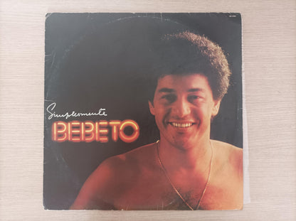 Lp Vinil Bebeto Simplesmente Bebeto Com Encarte