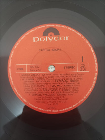 Disco Vinil 1986 Capital Inicial Com Encarte A