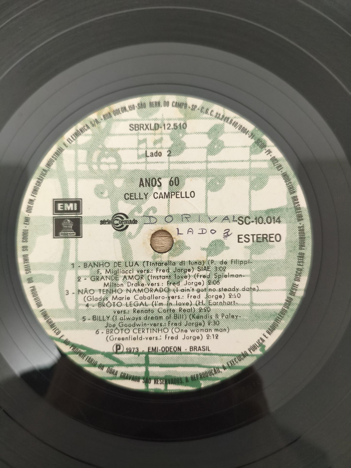 Lp Vinil Celly Campello Anos 60