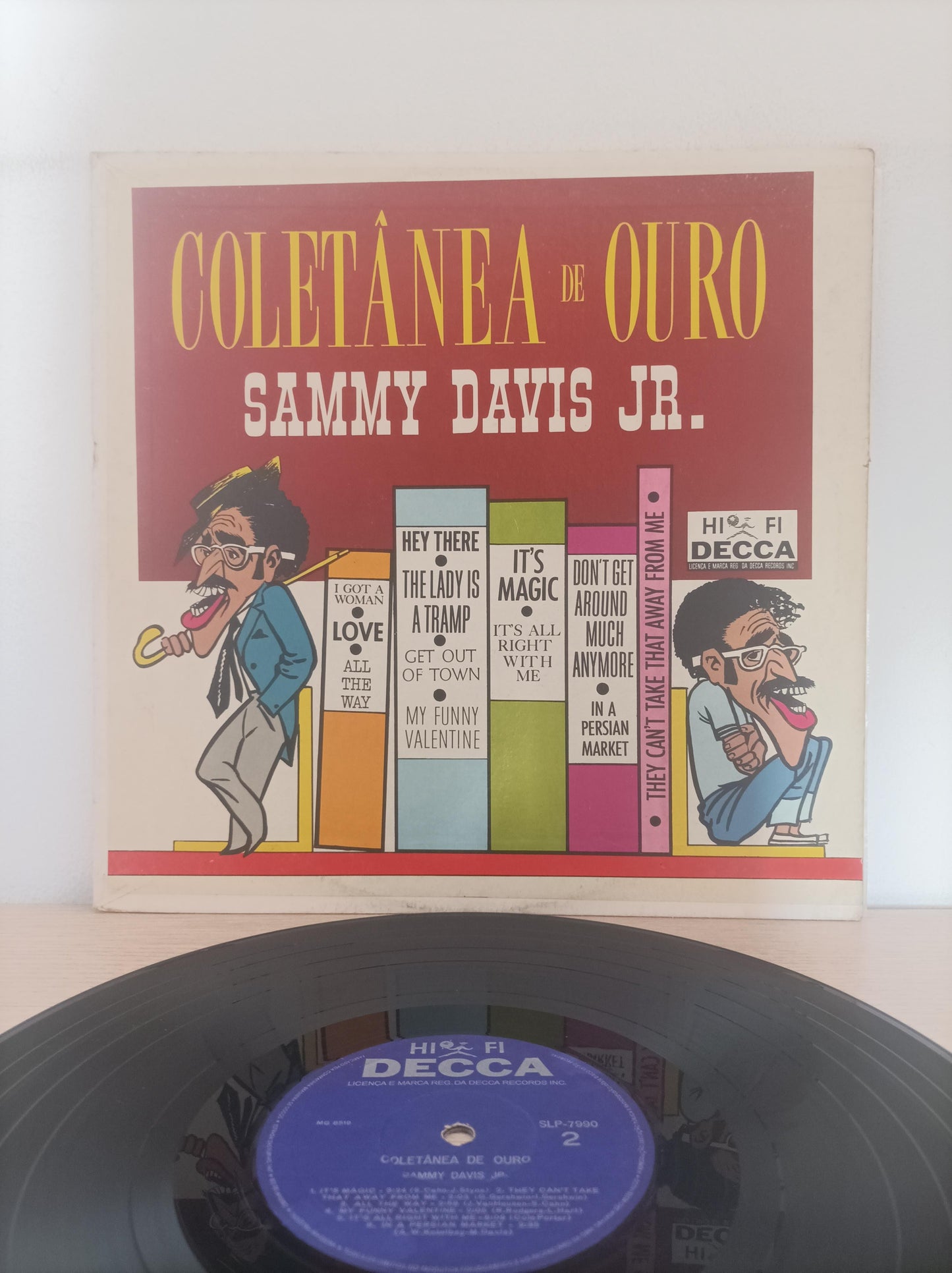 Lp Vinil Sammy Davis Jr. Coletânea De Ouro
