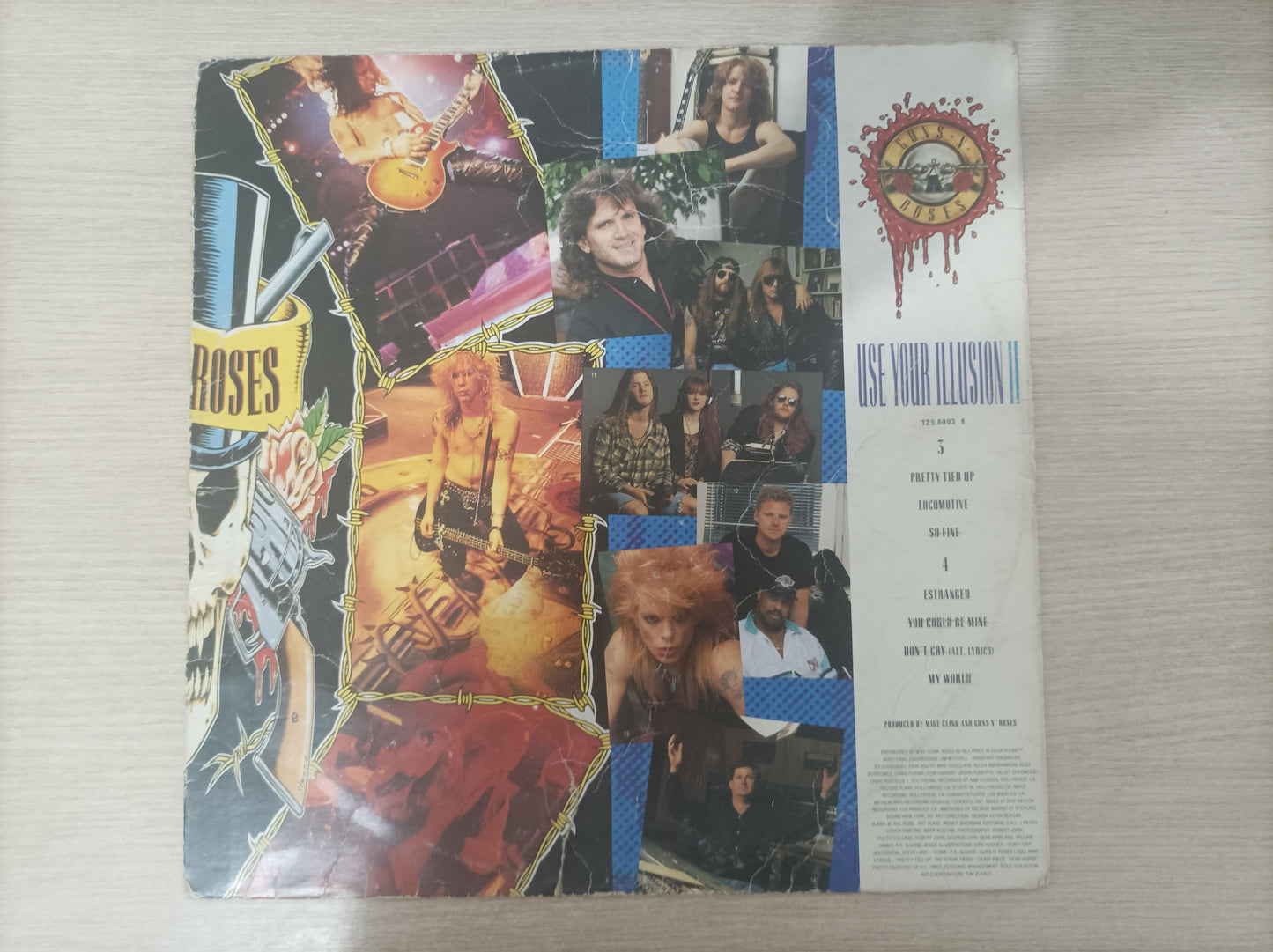 Disco Vinil Use Your Illusion II Guns N Roses Duplo, Leia