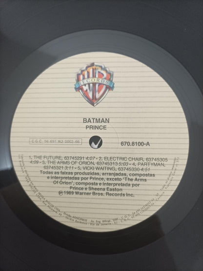 Disco Vinil Batman Prince Com Encarte A
