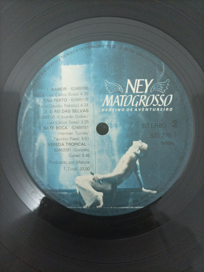 Lp Vinil Ney Matogrosso Destino De Aventureiro Com Encarte