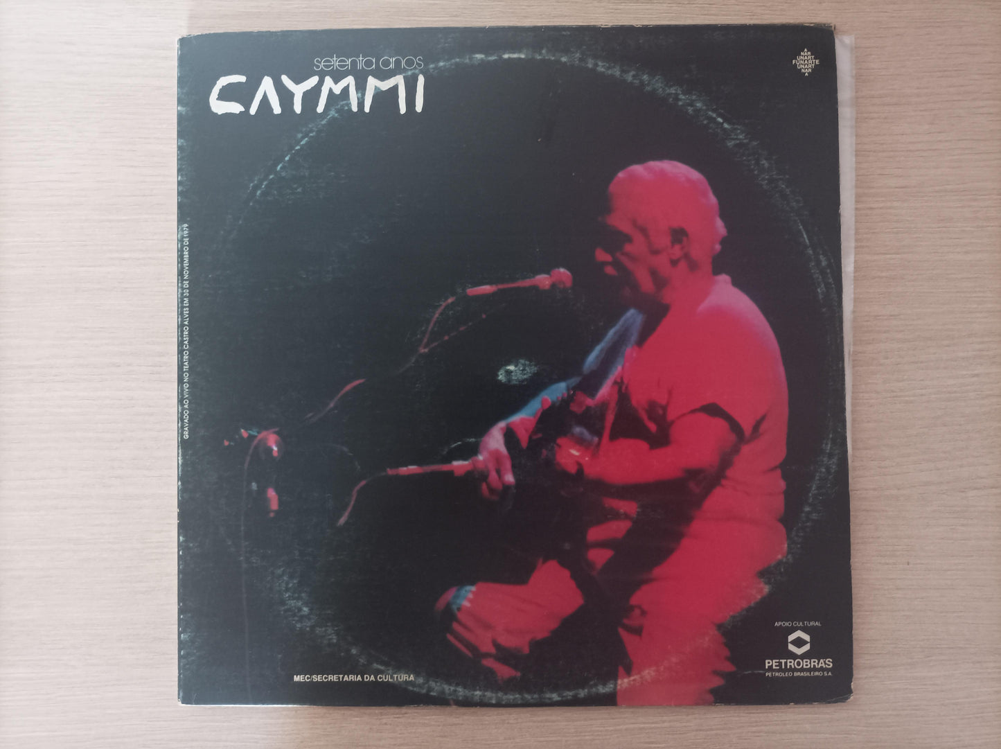 Lp Vinil Dorival Caymmi Setenta Anos Duplo Com Encartes