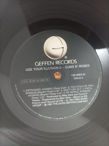 Disco Vinil Use Your Illusion II Guns N Roses Duplo, Leia