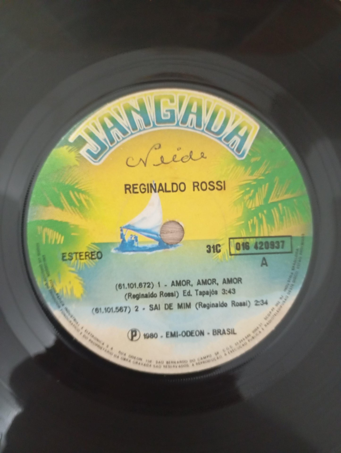 Compacto Vinil Reginaldo Rossi A Volta
