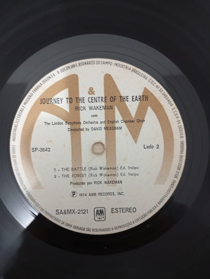 Disco Vinil Journey To The Centre Of The Earth Rick Wakeman