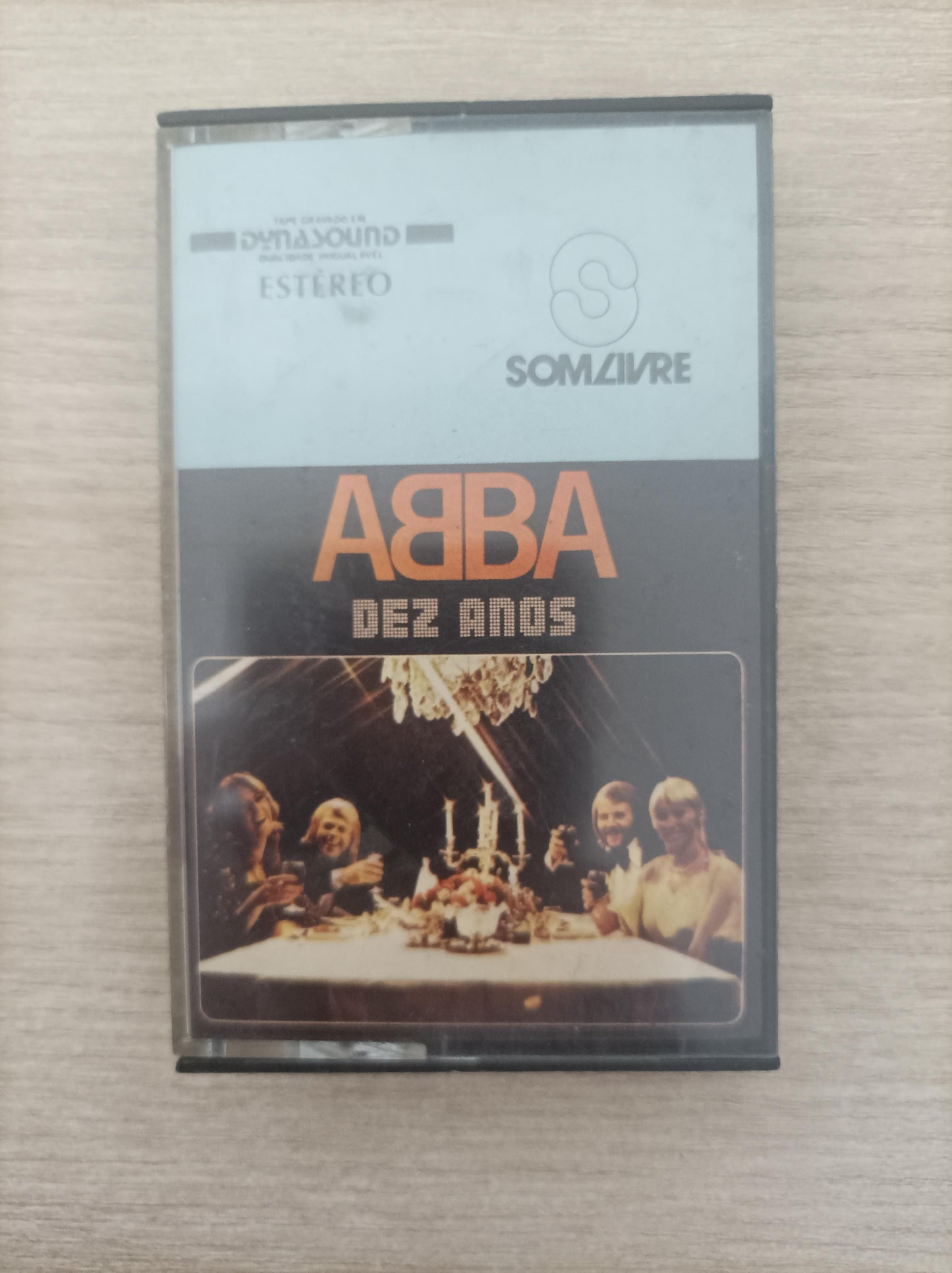 Fita K7 Cassete ABBA Dez Anos