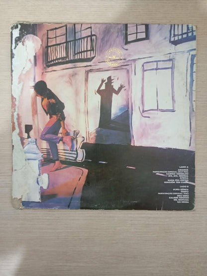 Lp Vinil Sandra De Sá 1988 Com Encarte