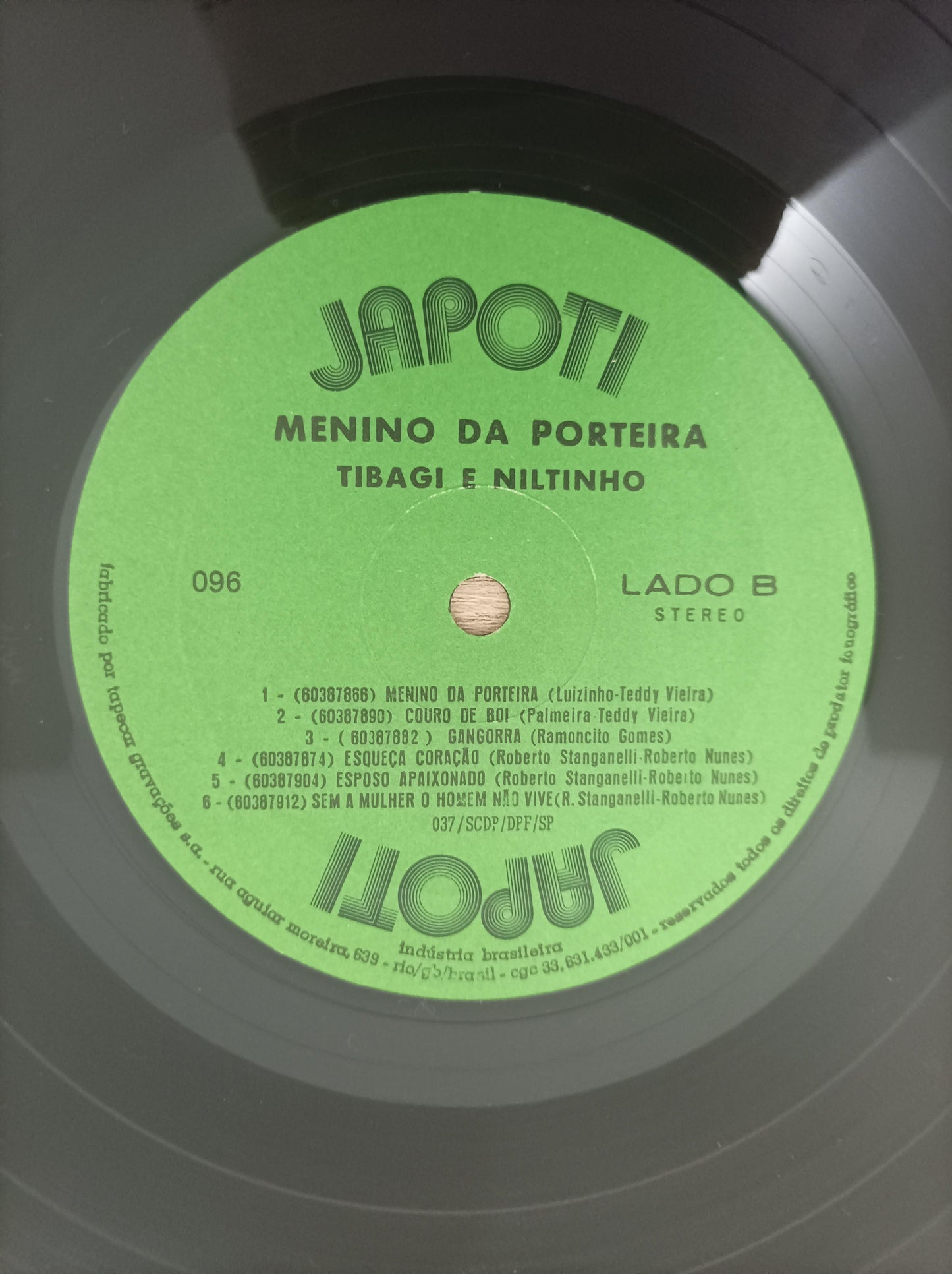 Lp Vinil Tibagi E Niltinho Os Grandes Sucessos de